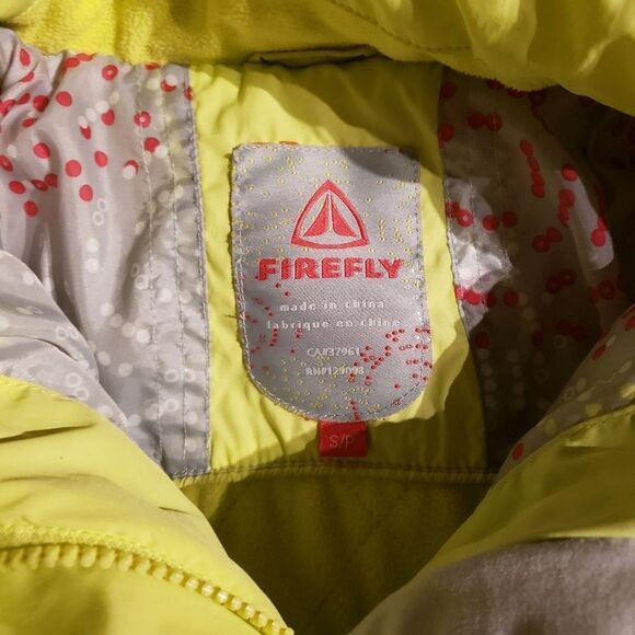 Firefly Long Winter Jacket Size Small Neon - Picture 3 of 16